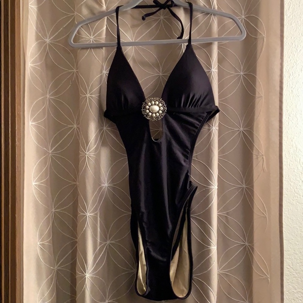 Hawaiian Hula Girl Swimsuit, one piece sz M